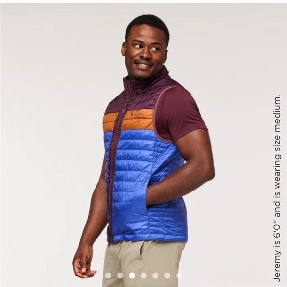 Cotopaxi Men's Size L Large Capa Insulated Vest Wine Blue Violet Maroon NWT Puff - Picture 9 of 13